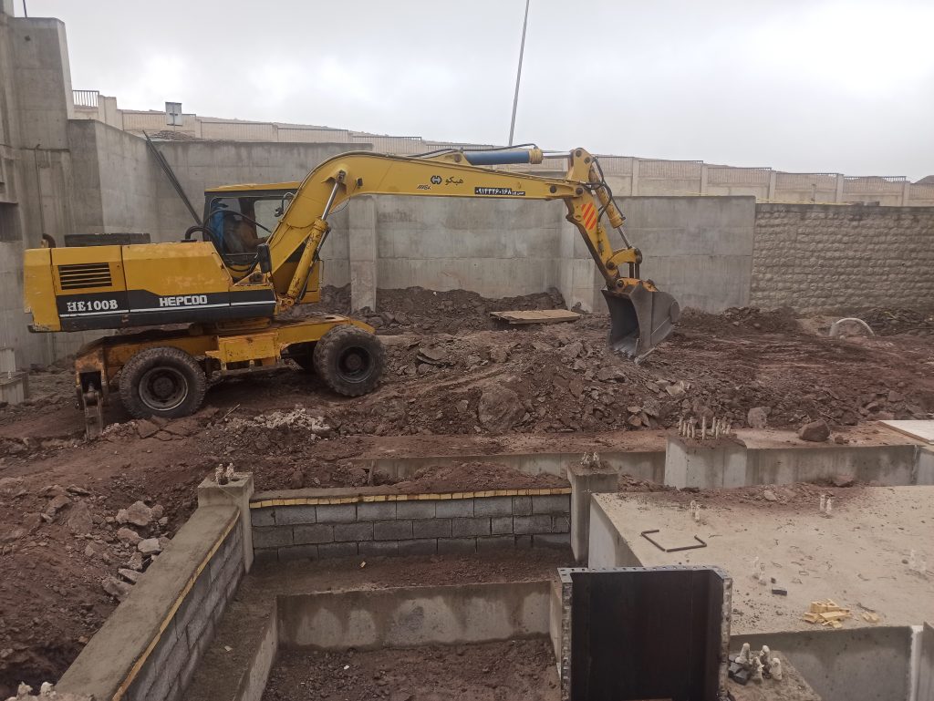 احداث کارخانه آهک 2 اهر