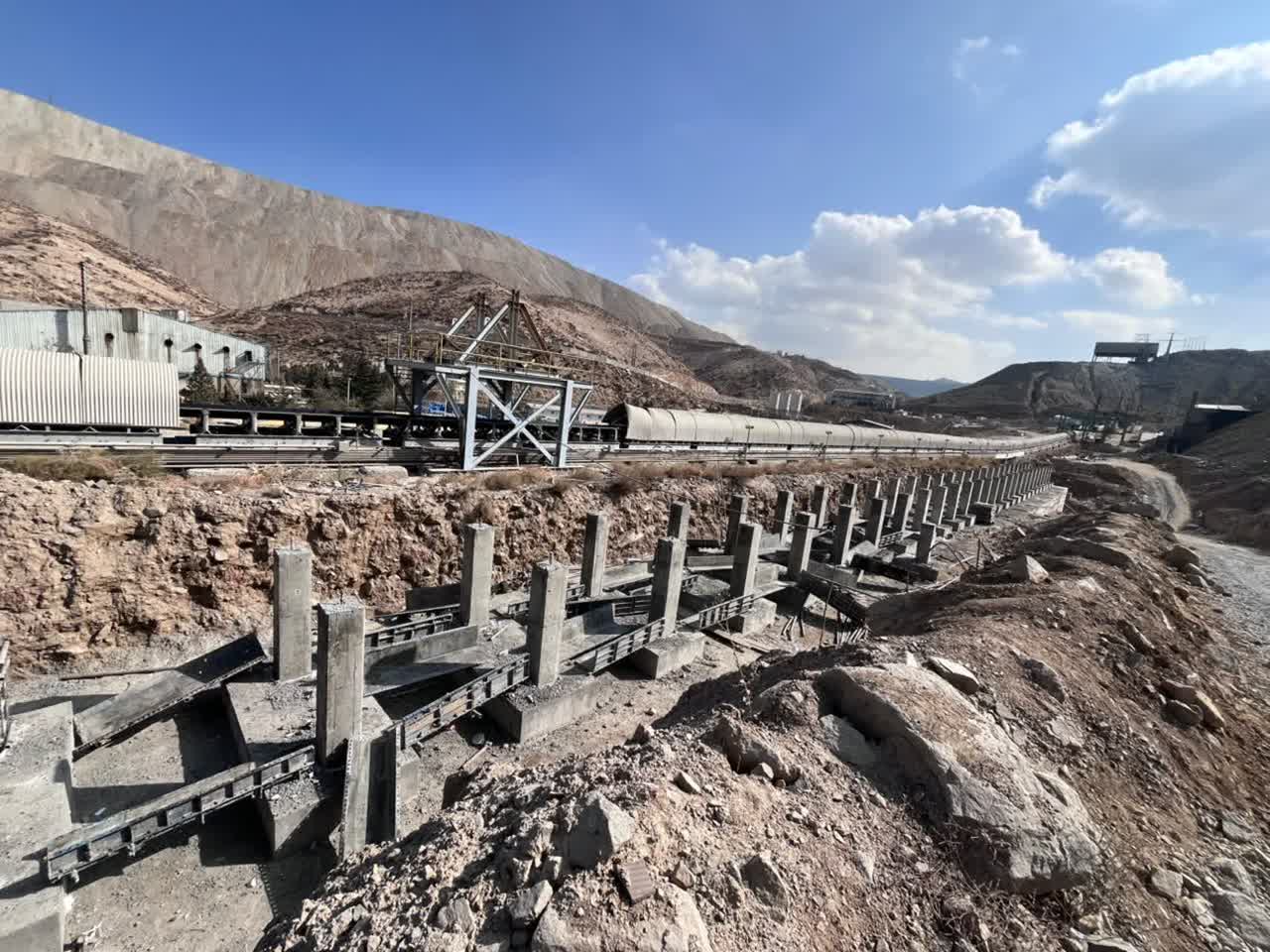 احداث سنگ شکن جدید در معدن مس سرچشمه