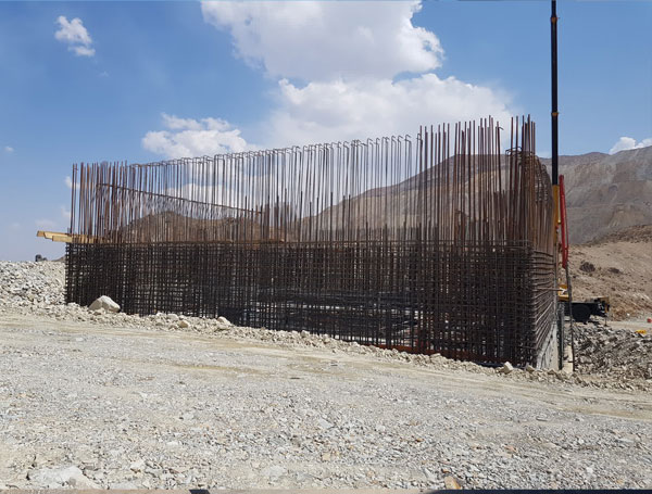 گزارش تصویری از روند پیشرفت پروژه احداث سنگ شکن شماره 2 و نوار نقاله 3 و 4