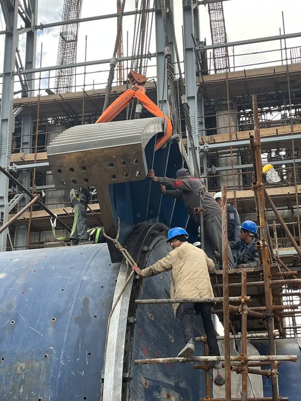 گزارش تصویری از روند پیشرفت پروژه” احداث کارخانجات فرآوری فاز ۲و۳ توسعه تغلیظ مس میدوک