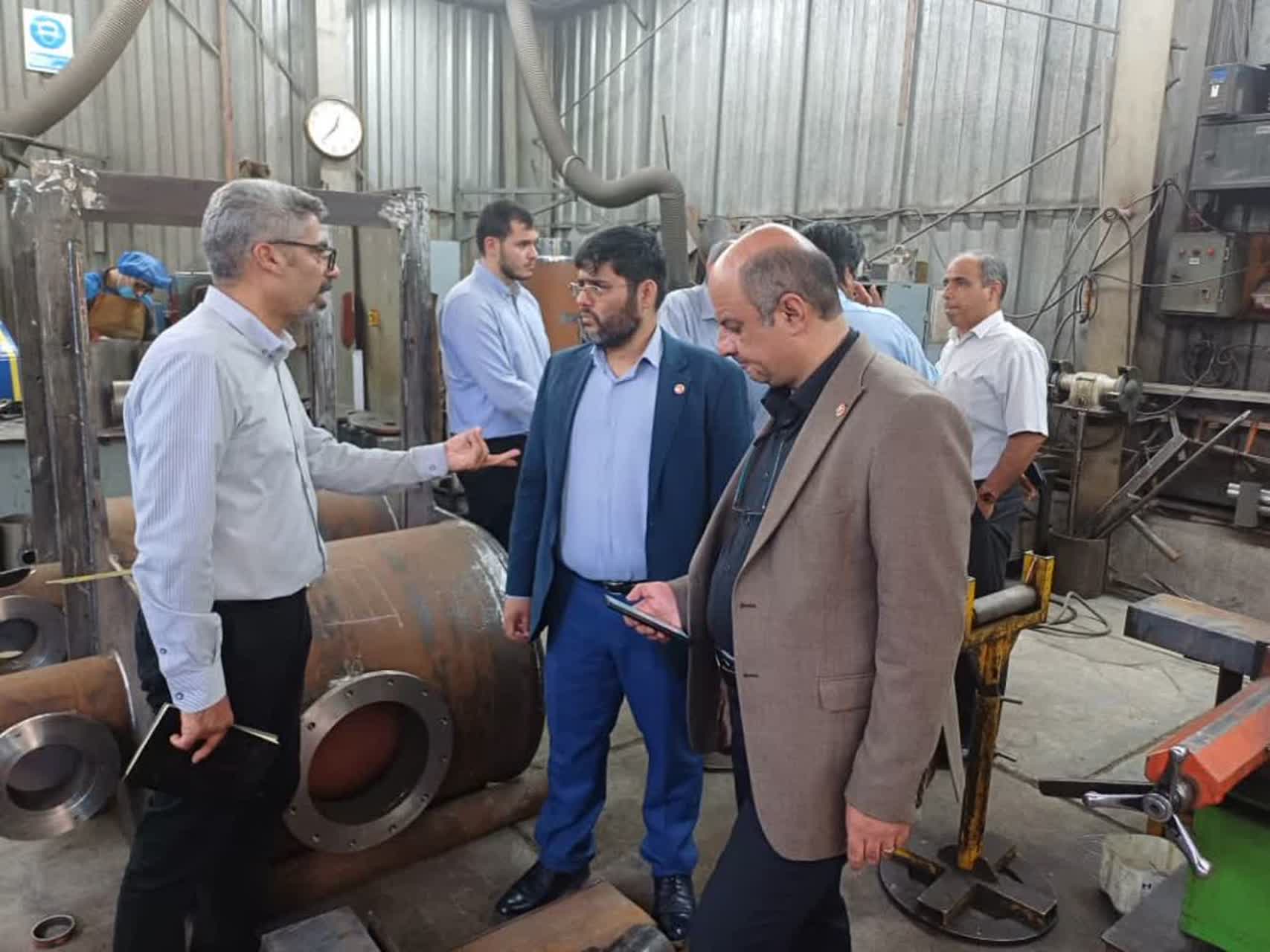 بازدید مدیران ارشد شرکت کانی مس از کارخانه «آب و عمران ایران»؛ گامی در مسیر توسعه فناوری و حمایت از تولید داخل
