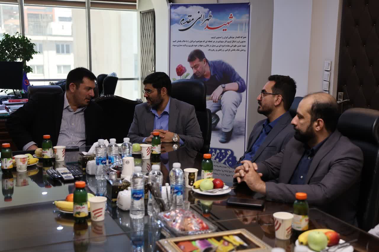 بازدید دکتر علیخانی مدیرعامل موسسه صندوق بازنشستگی صنایع ملی مس ایران از شرکت کانی مس
